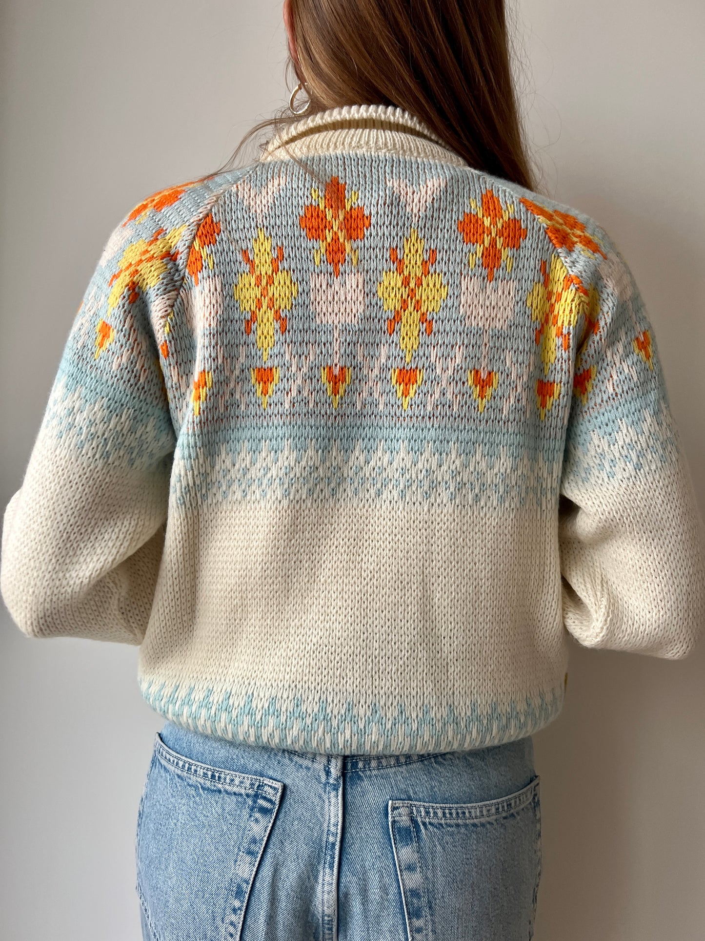 MAGLIONE FANTASIA CON COLLETTO