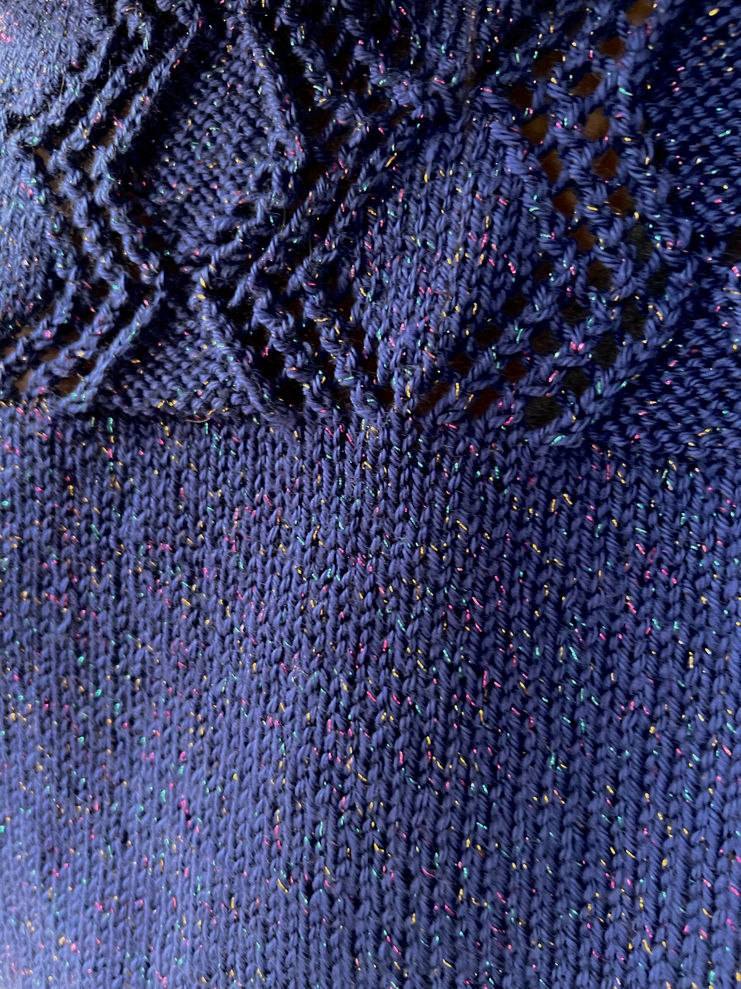 MAGLIONE VIOLA LAMÈ