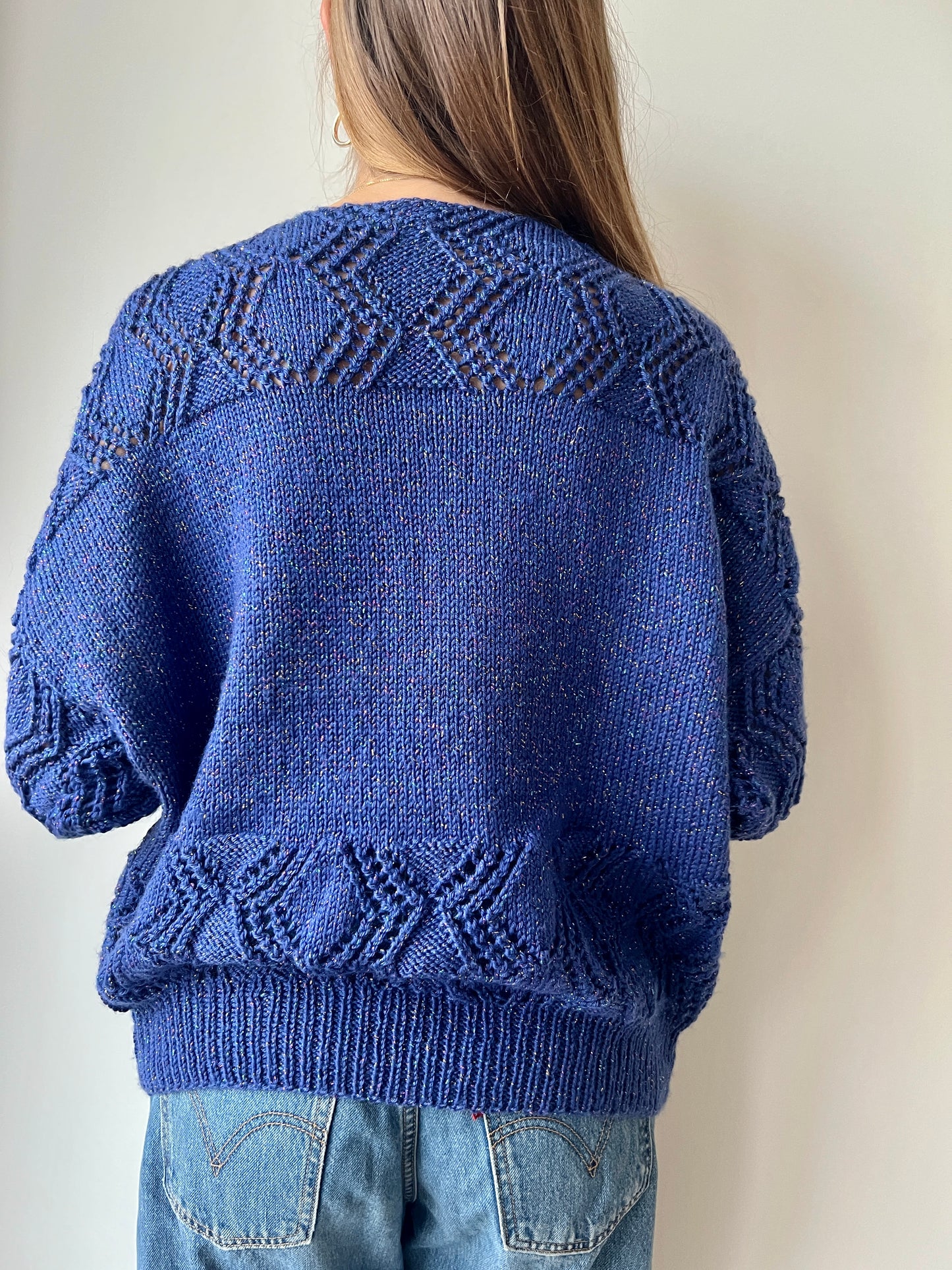 MAGLIONE VIOLA LAMÈ