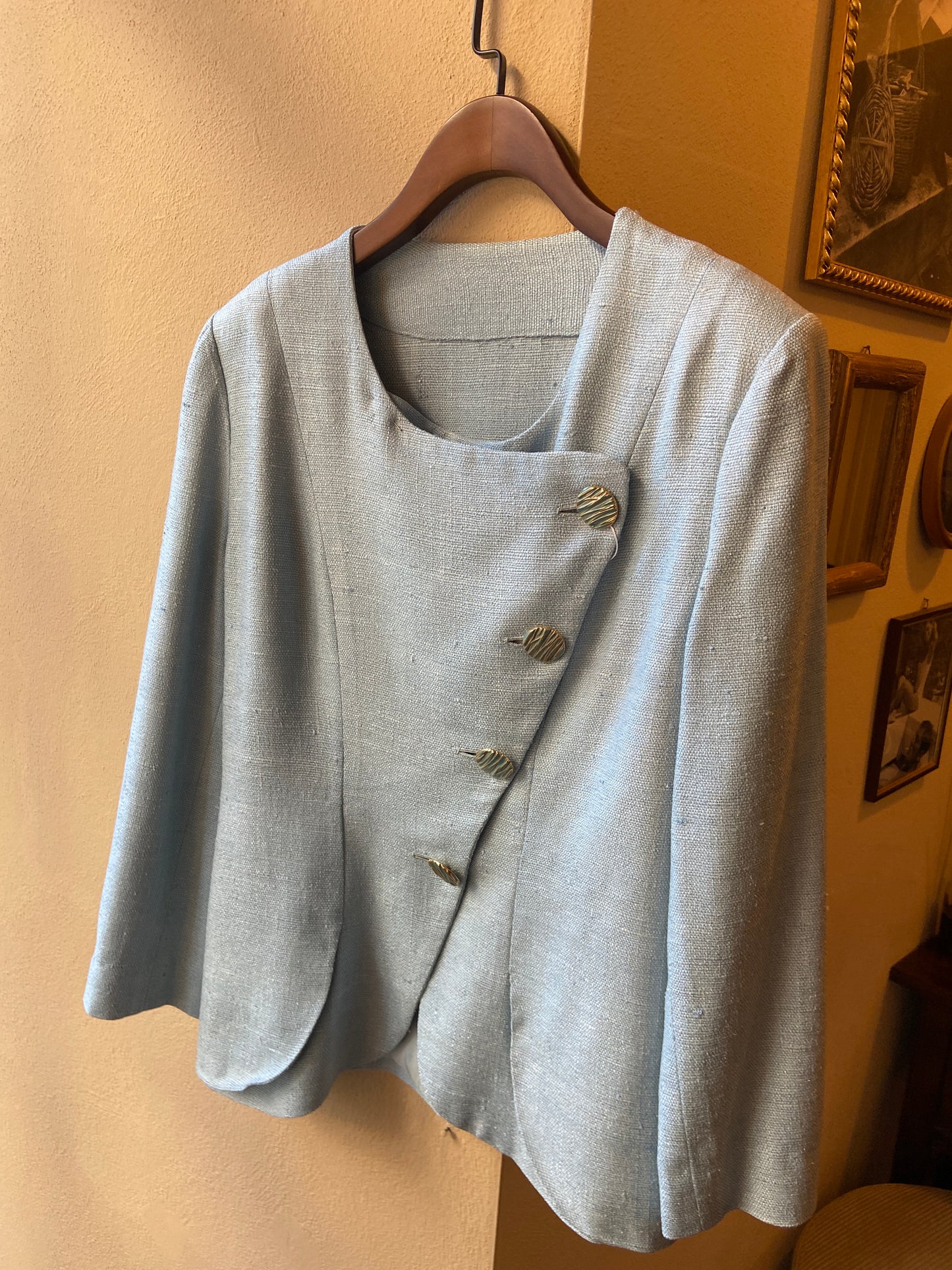 GIACCA AZZURRO PASTELLO
