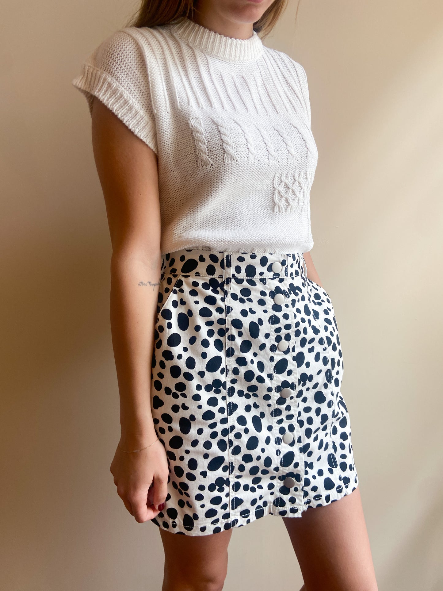 MINIGONNA POIS