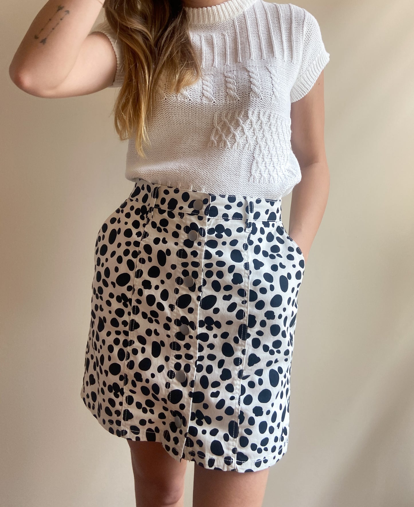 MINIGONNA POIS