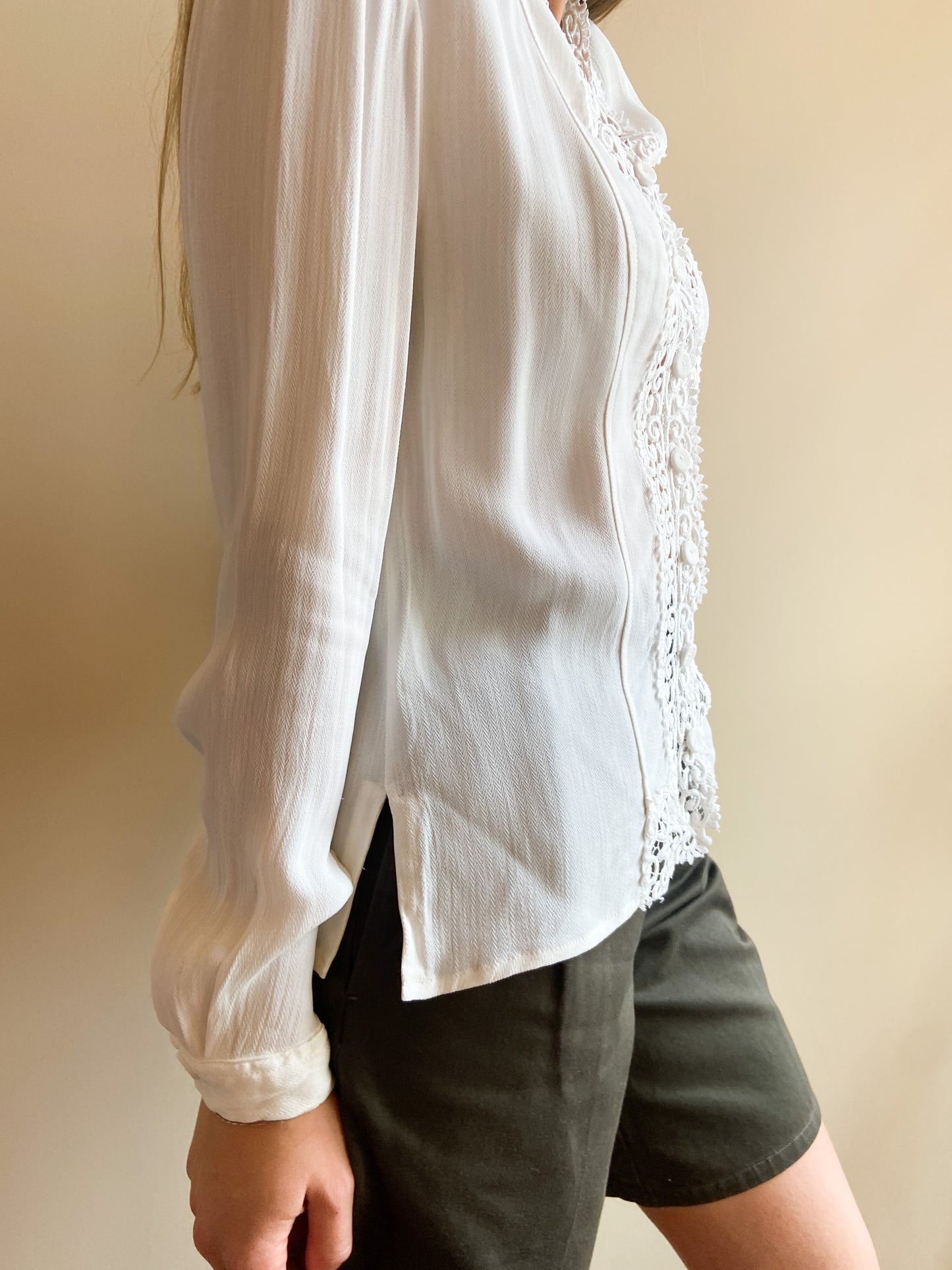 CAMICIA IN PIZZO