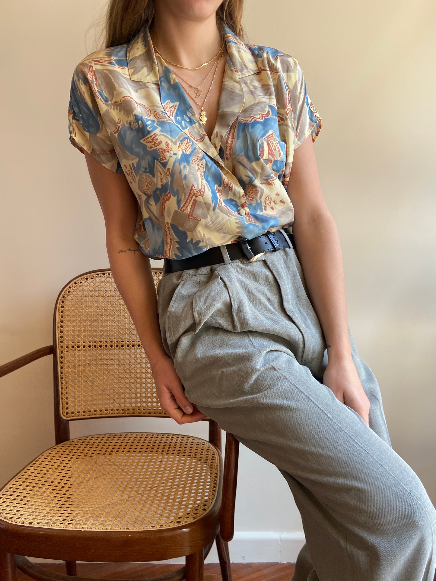 CAMICIA IN SETA
