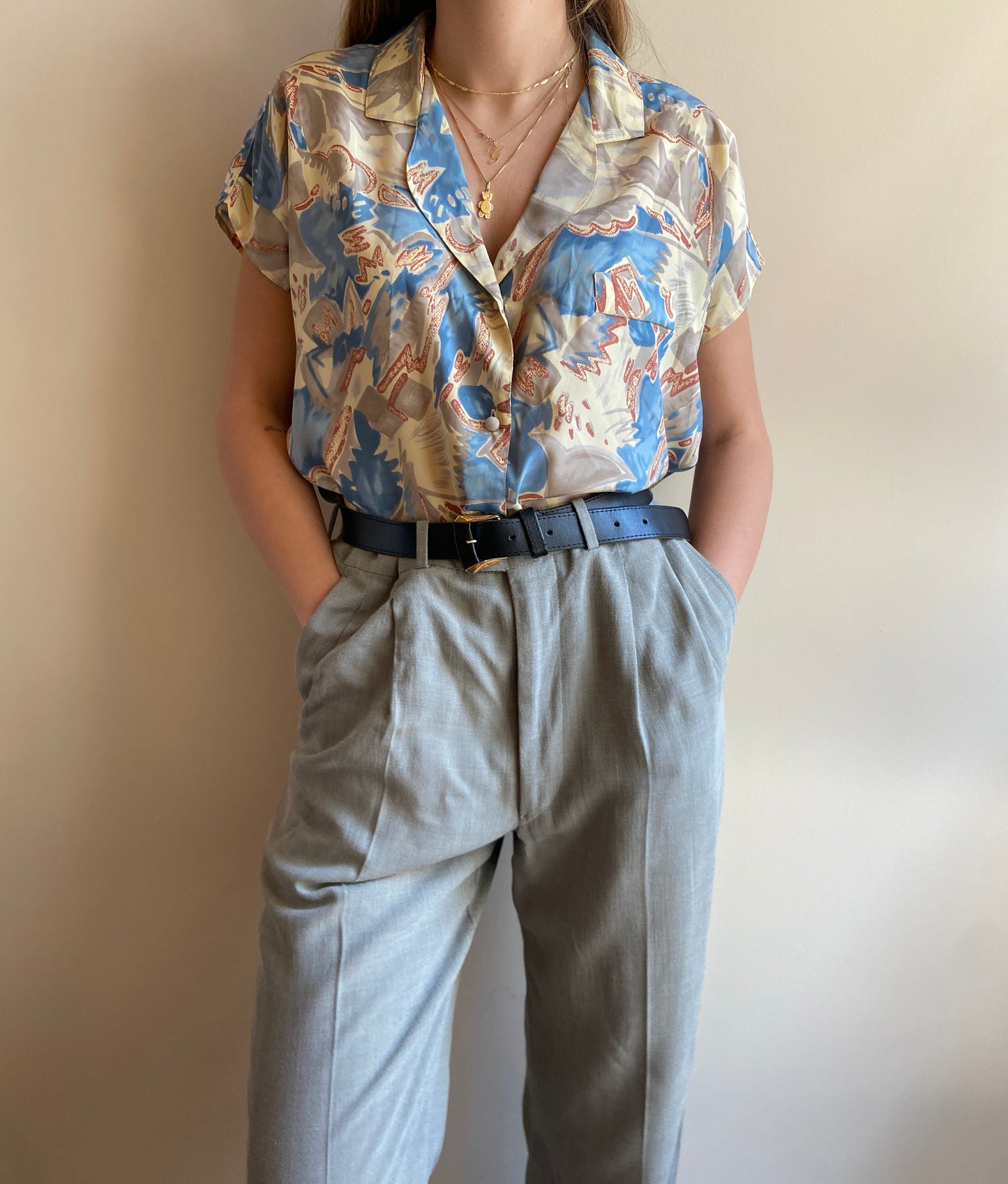 CAMICIA IN SETA