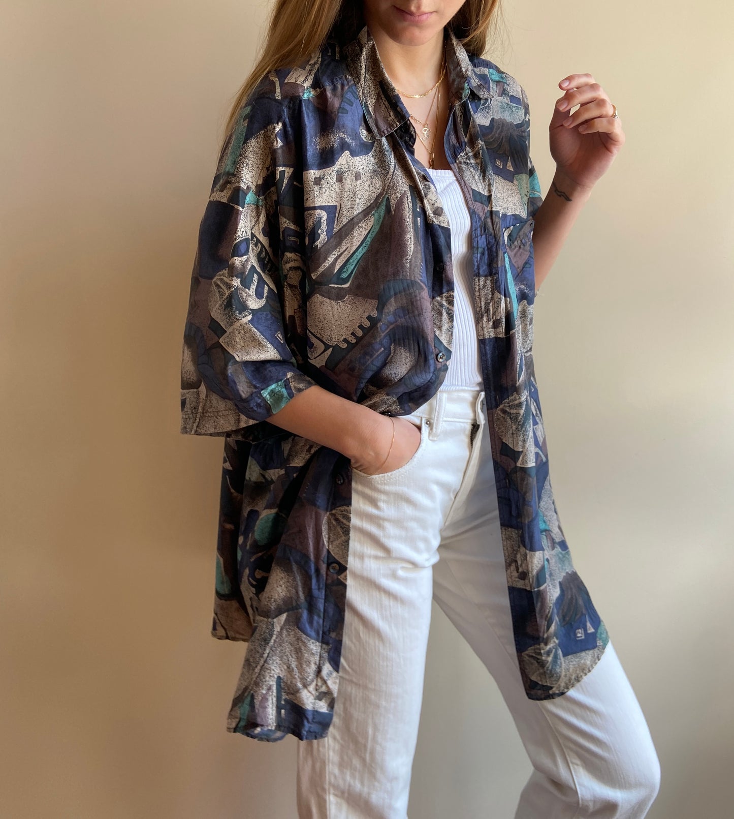 CAMICIA IN SETA