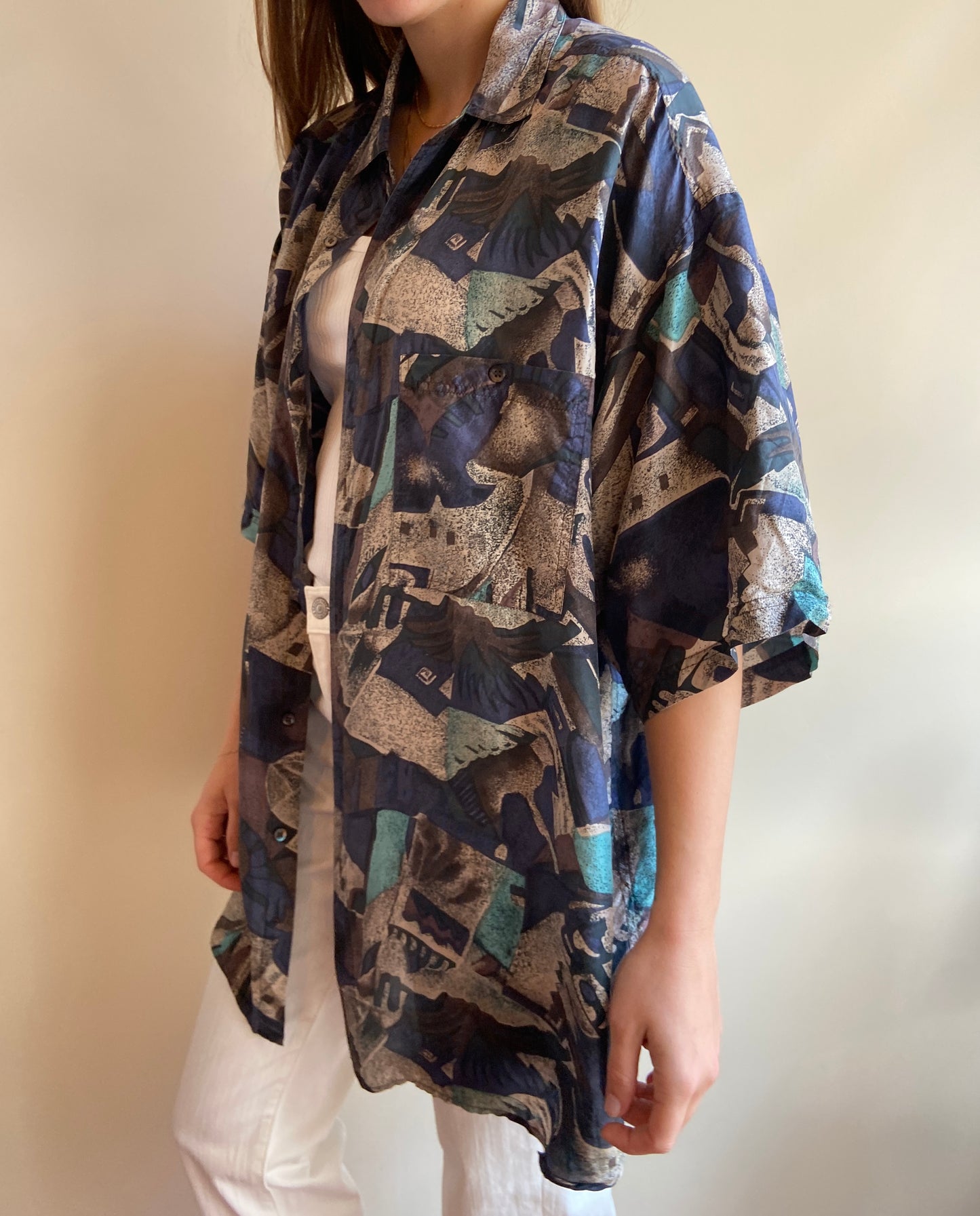 CAMICIA IN SETA