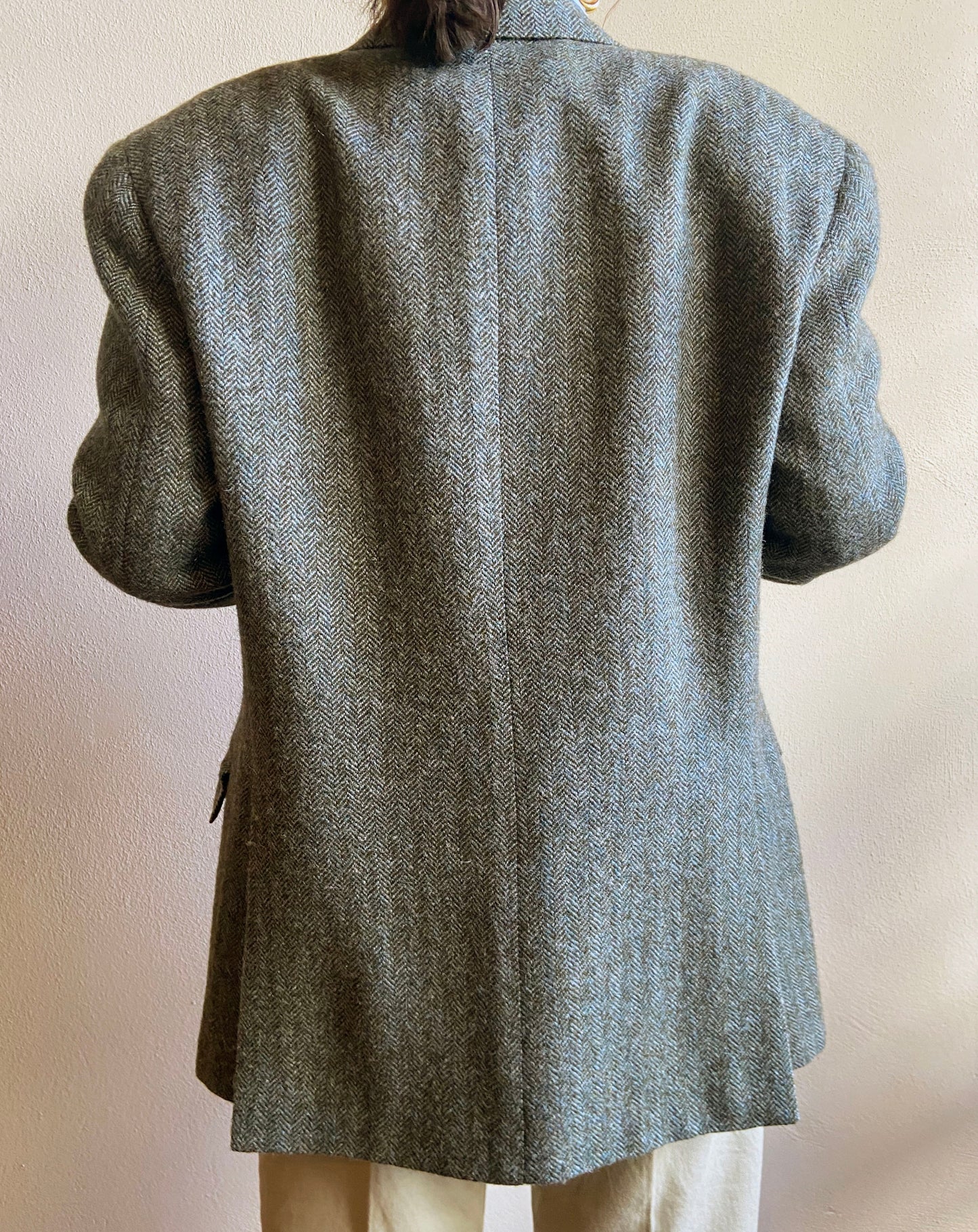 BLAZER SPIGATO GRIGIO SCURO