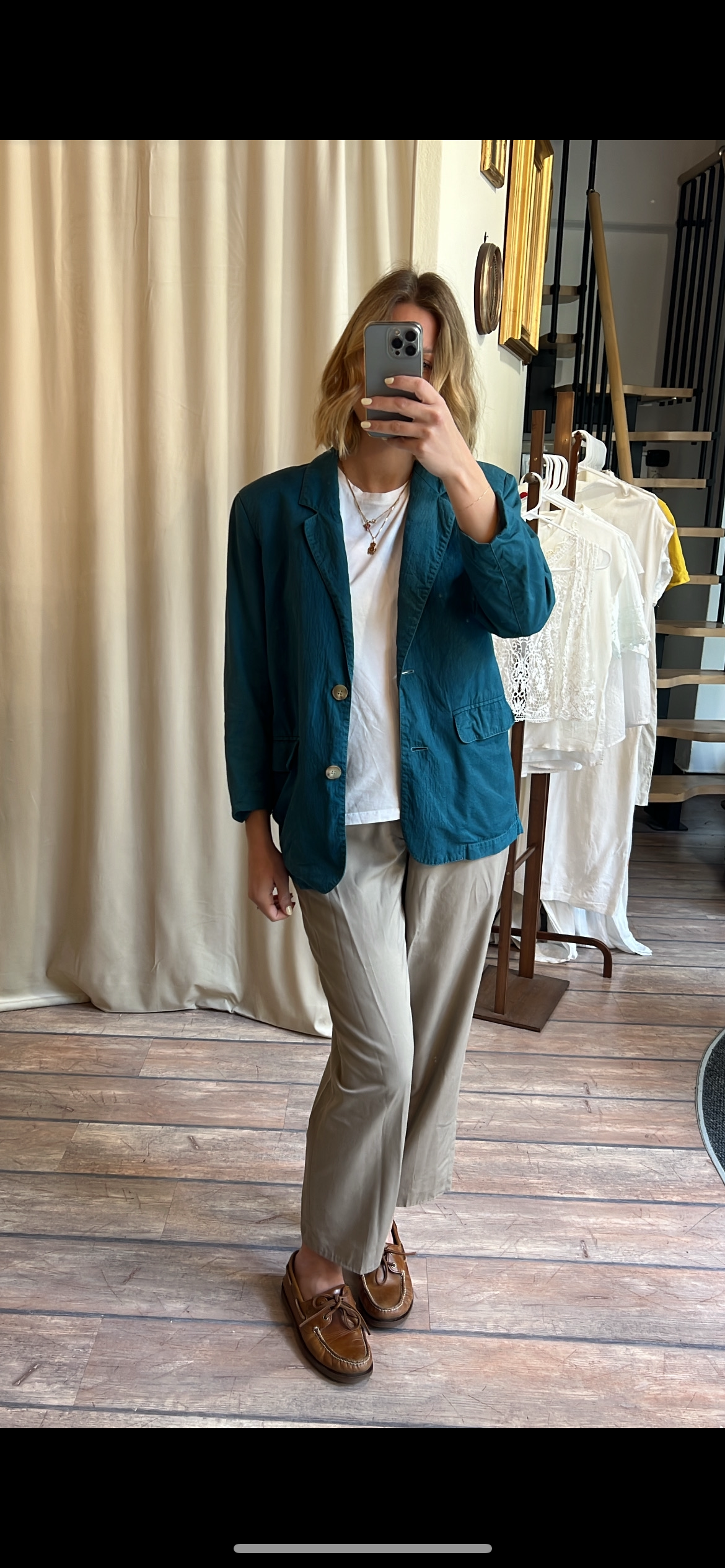 BLAZER PENNY BLACK PETROLIO